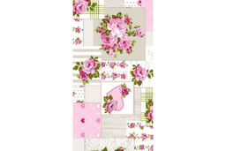 10 шт Полотенце вафельное 40х75 ПВ 417/4 рд (570-4П)