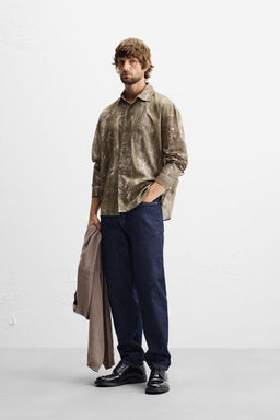TIE-DYE FLOWING SHIRT
