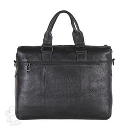 Портфель мужской кожаный 0067Z black Zinimsk