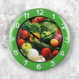 Часы настенные 32 см / NE-517-3 /уп 20/