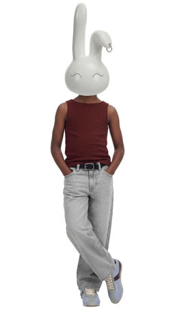 TOP LISO CON MODAL / Burgundy