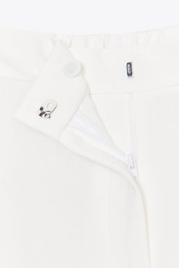 WIDE-LEG TROUSERS WITH ELASTIC WAIST - Zara фото 8