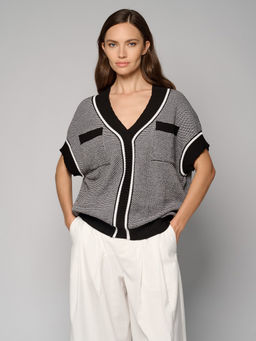 Жилет женский 12521-54020 black/white