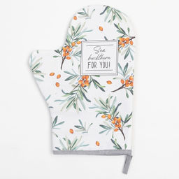 Варежка-прихватка Berry garden, 20?28 см, саржа, 100% хлопок, ватин 250 г/м?