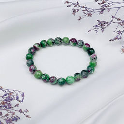 Браслет из Рубина в Цоизите - Радуга самоцветов фото 3