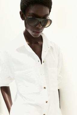 Camisa de algodon - H&m фото 2