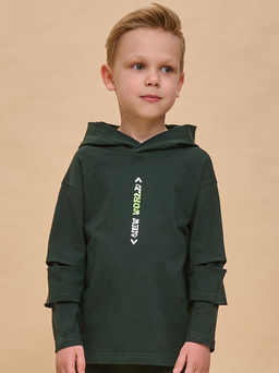 PELICAN, джемпер для мальчиков, Зеленый