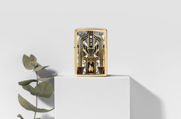 Зажигалка ZIPPO Пламя в стиле ар-деко | Art Deco Flame 46585  фото 7