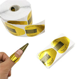 Nail Art Формы для наращивания ногтей одноразовые, треугольник, 500 шт/уп  фото 3