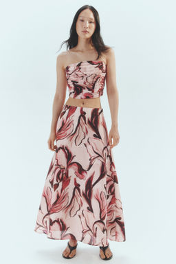 Top bandeau cropped - H&m фото 3