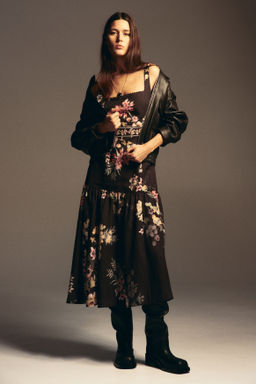 Vestido en mezcla de lino - H&m фото 2