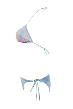 TRENDYOLMILLA Batik Desenli Ucgen Baglamal? Regular Bikini Tak?m? TBESS22BT0003  фото 14