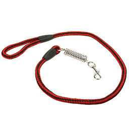 Поводок для собаки 110х1,4см с пружиной, цвета микс (Китай)