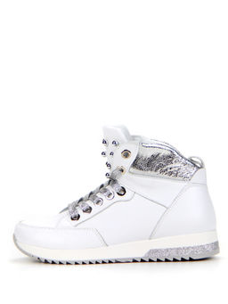 Ботинки 317.omega2w. белый бусины R