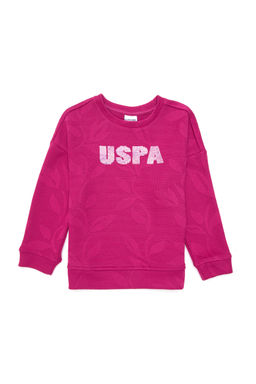 KДz Гocuk AГДk Pembe Comfort Fit Bisiklet Yaka BaskДlД Pamuk TiЕГrt - U.s. polo assn фото 4