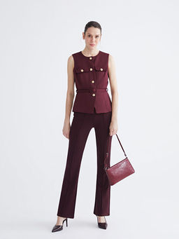 Ekstra Dar Fit ?spanyol Pa?a Kad?n Pantolon