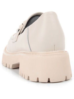 03-5926-2 BEIGE Лоферы женские (натуральная кожа) - Фабричный китай фото 6