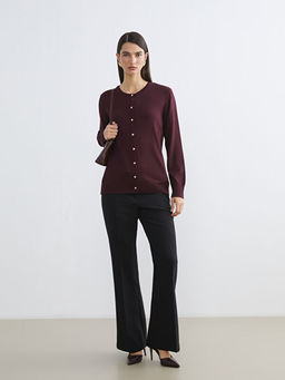 Bisiklet Yaka Kad?n Triko H?rka