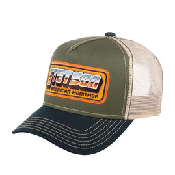 Бейсболка STETSON арт. 7751196 TRUCKER CAP CHROME (синий / оливковый)