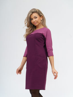 790 Платье "Винный"