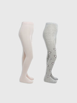 K?z ?ocuk K?lotlu ?orap 2li