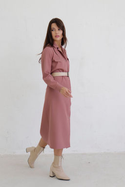 Платье-рубашка с английским воротником - Martichelli фото 90