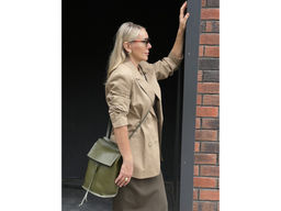 Рюкзак женский Lanotti YN215/зеленый