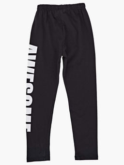 Лосины спортивные черные с принтом UD 6603 черный - Mini maxi фото 3