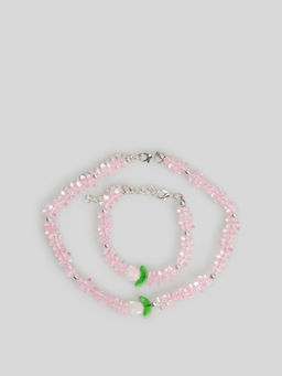 ACOOLA / Набор (бусы + браслет) детский Erzan разноцветный