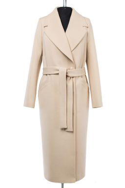 01-09337 Пальто женское демисезонное (пояс) - El podio фото 7