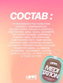 Love Generation Скульптор кремовый Meditation тон 01 холодный коричневый  фото 10