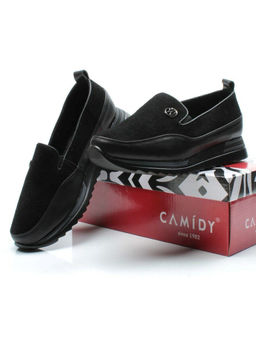 06-5013 BLACK Туфли (натуральная замша)