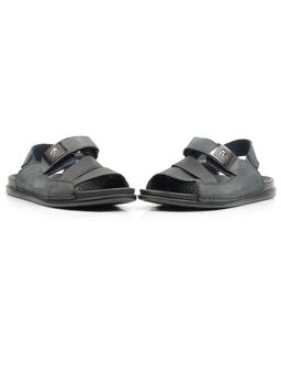 04-C6019A-2 DK. BLUE Сандалии мужские (натуральная кожа) - Фабричный китай фото 11