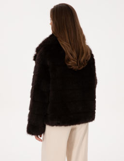 Kahverengi Comfort Fit Mont