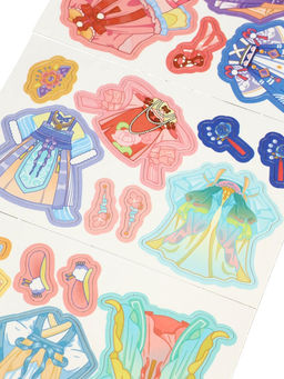 Магнитный набор "Принцесса" блестящий