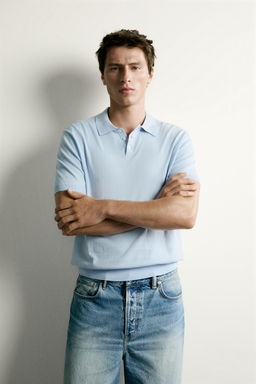 POLO PUNTO REGULAR FIT / Celeste - Zara фото 2