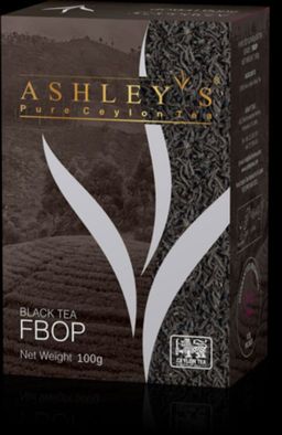 ASHLEYS. FBOP черный 100 гр. карт.пачка ШРИ-ЛАНКА