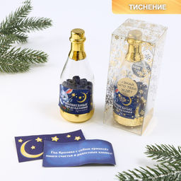 Новогодние пожелания в бутылке Волшебные предсказания, 15 штук