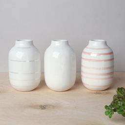 Цена за 1 шт. Ваза 8 см d=2.5(5)см белая / FRE-102 / 2 сорт - Галеонтрейд фото 5