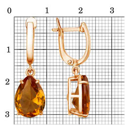 СЕРЬГИ 33811759-22 - Красная пресня фото 2