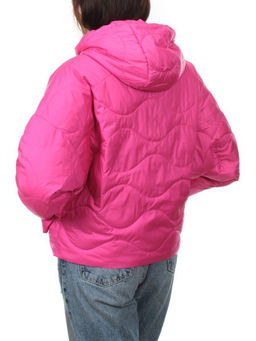 23-061 CRIMSON Куртка оверсайз демисезонная женская (синтепон 100 гр.) - Fashion фото 5