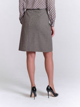 юбка для холодной погоды с добавлением шерсти - Трика фото 5