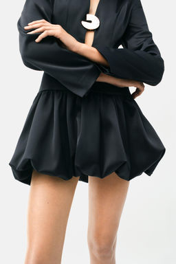 PUFFBALL MINI DRESS - Zara фото 2
