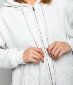 Толстовка #КТ8813 (9), светло-серый меланж