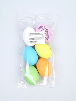 Заготовки для творчества Пасхальные яйца под роспись, набор 6 шт., МИКС