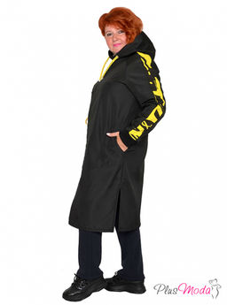 Плащ-пальто Модель №2069 размеры 44-84 - Plusmoda фото 5