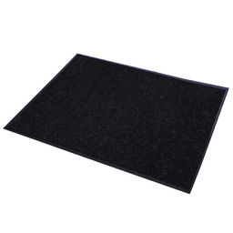 Коврик придверный влаговпитывающий, ребристый, «Стандарт», 90×120 см, чёрный