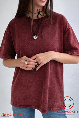 Футболка женская из хлопка