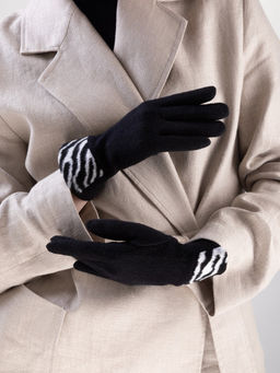 Перчатки жен Labbra LB-PH-58 black  фото 5