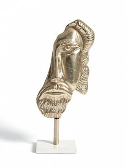 Сувенир "Взор" алюминий, мрамор 20х10х50 см